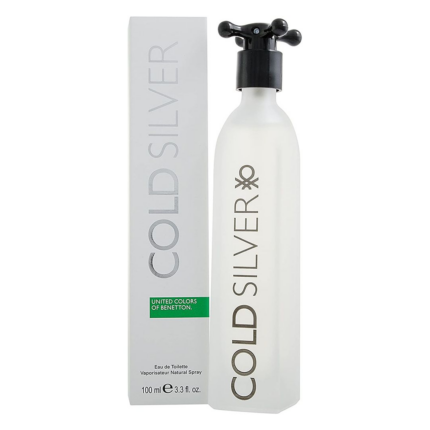 Benetton Cold Silver Edt 100 ml Hombre